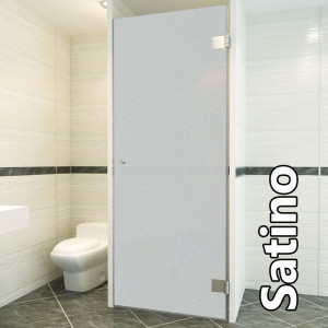 Eine Duschkabine Glas lässt sich auch in kleine Badezimmer gut integrieren.